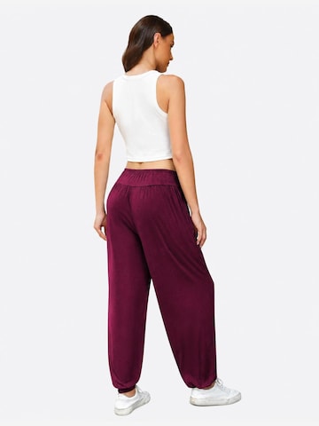 AOTTORI Regular Pants in Red