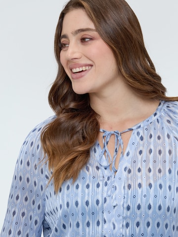 Chemisier Fiorella Rubino en bleu