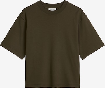 T-shirt Marc O'Polo en marron : devant