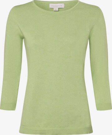 Brookshire Sweater in Green: front