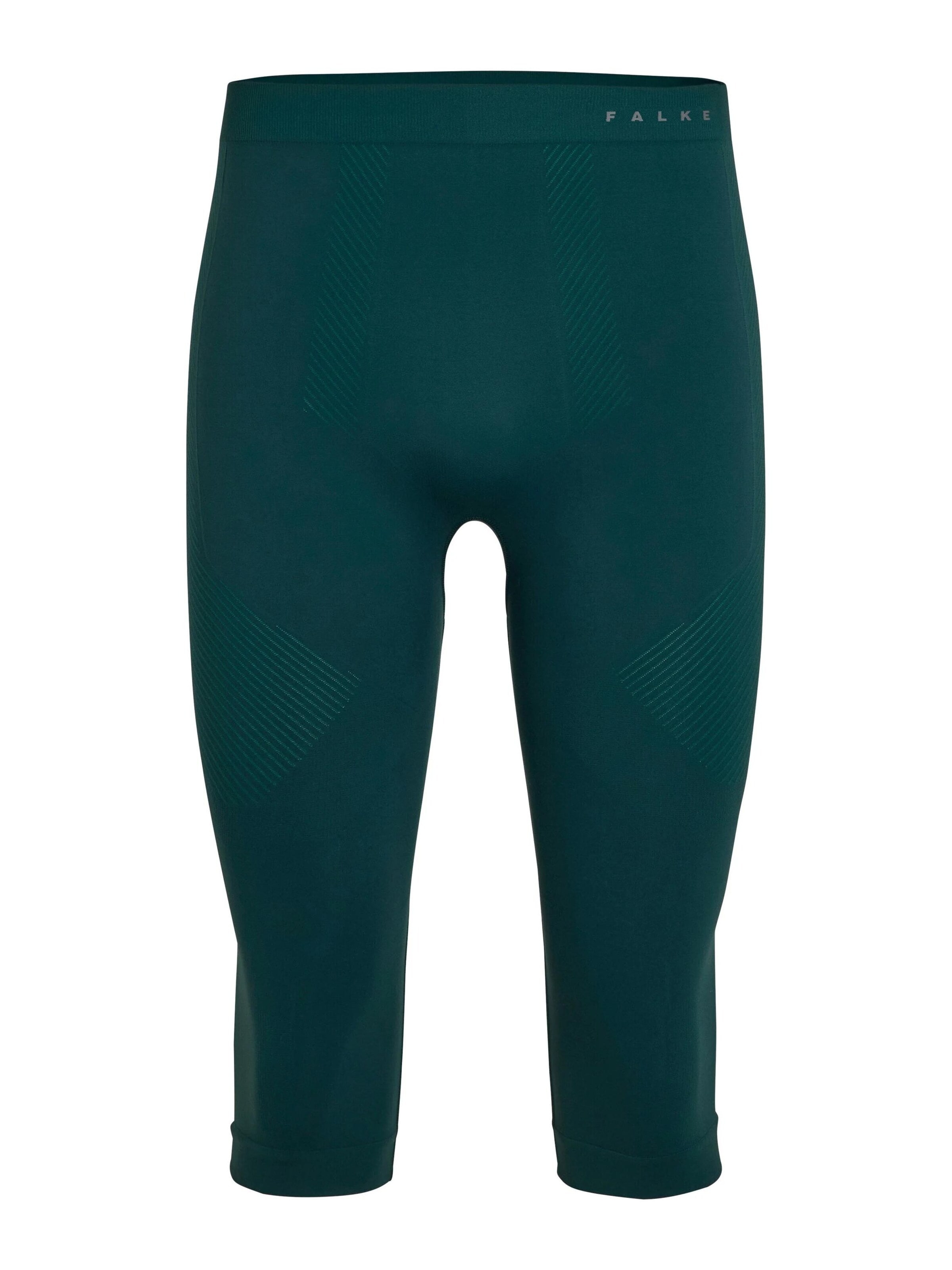 FALKE Skinny Sporthose '3/4'‌‌‌‌ in Grün: Vorderseite