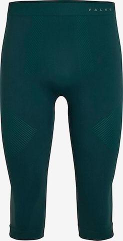 FALKE Skinny Sporthose '3/4' in Grün: Vorderseite