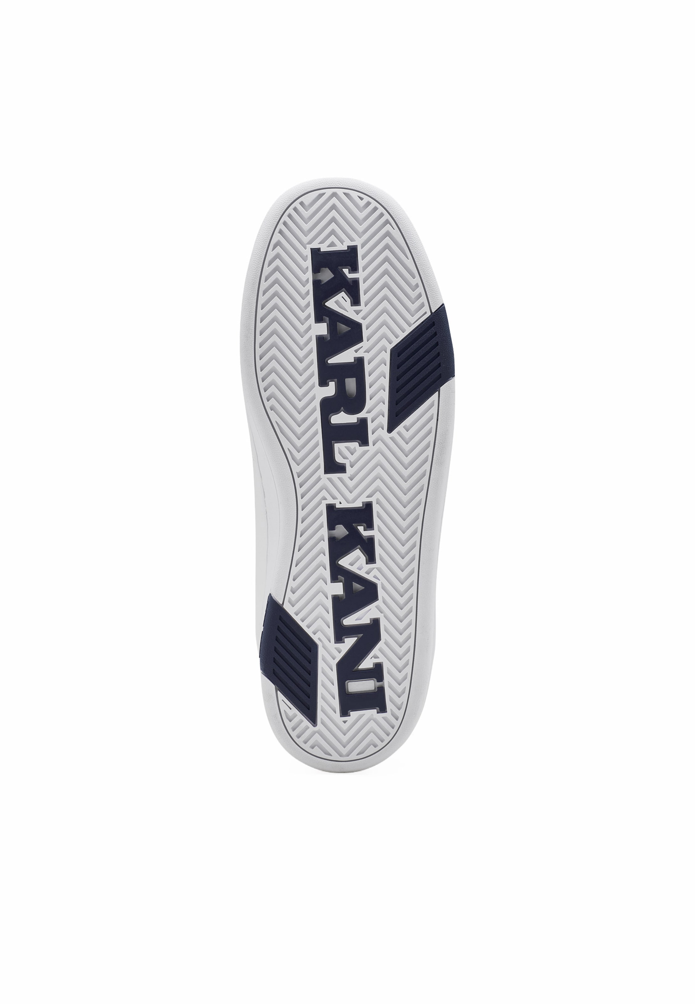 Karl Kani Platform trainers '89 Racket' in White