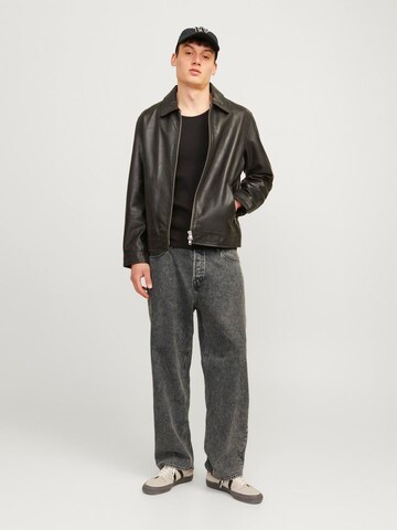 JACK & JONES Regular Jeans 'ALEX' in Schwarz