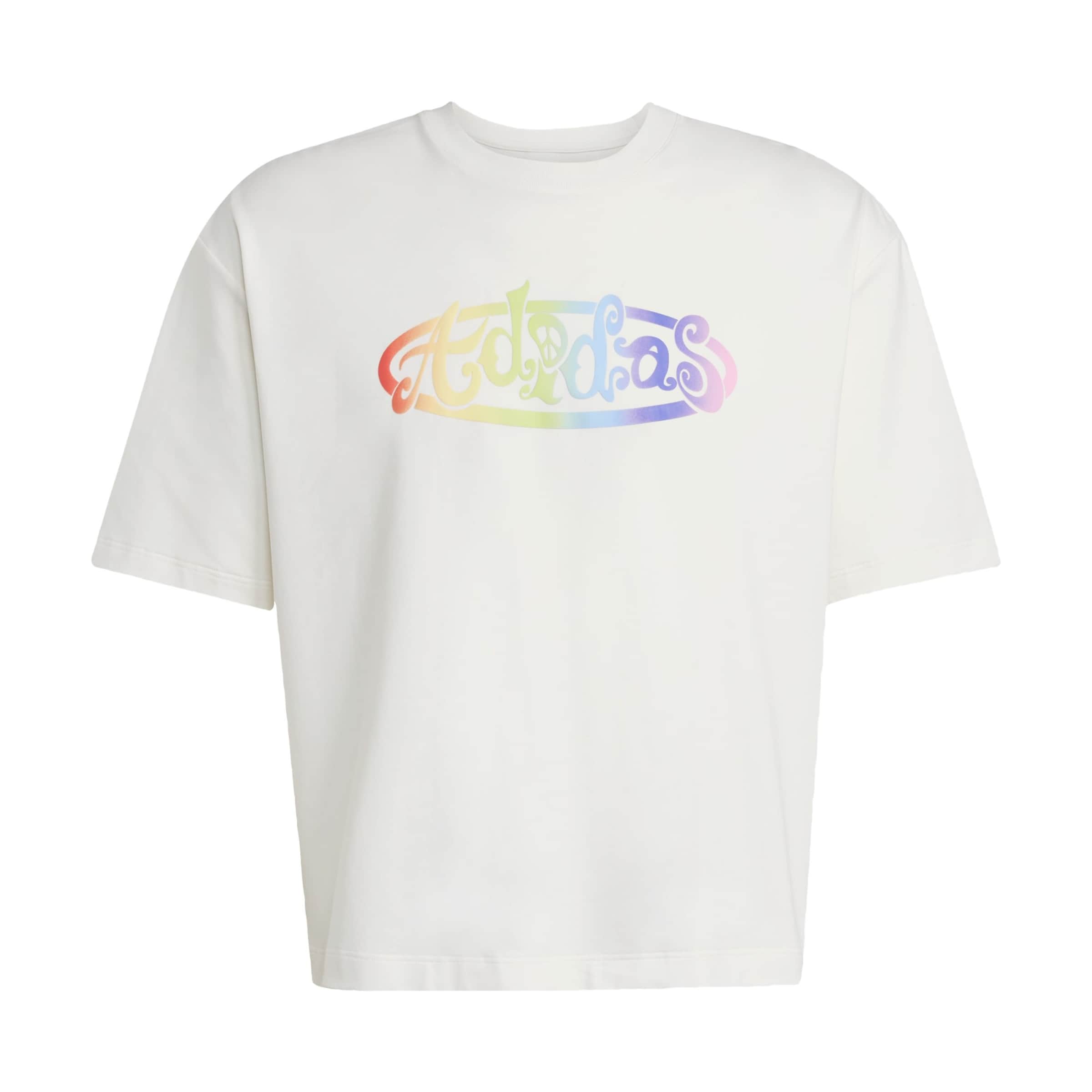 ADIDAS ORIGINALS - Camiseta 'Adidas x Jeremy Scott' en blanco: frente