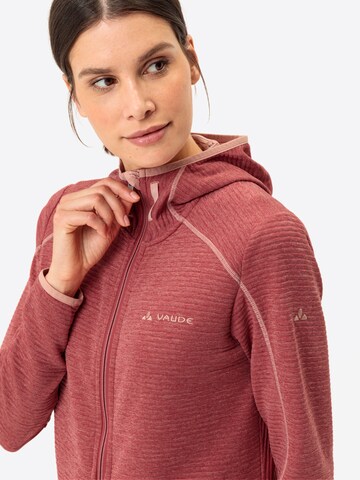 VAUDE Funktionsfleecejacke 'Skomer' in Rot