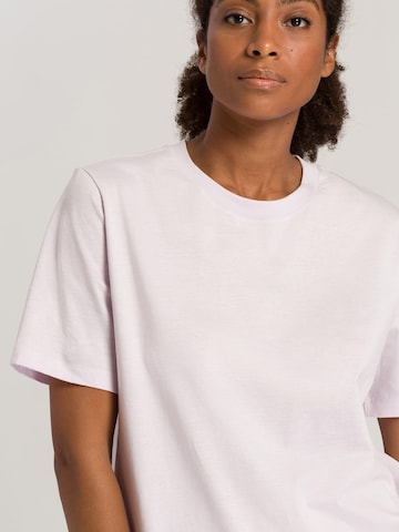 T-shirt ' Natural Shirt ' Hanro en rose