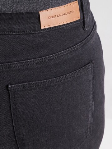 ONLY Carmakoma Regular Jeans 'CARELLIE' in Black