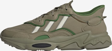 Baskets basses 'Ozweego' ADIDAS ORIGINALS en vert : devant