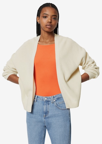 Cardigan Marc O'Polo DENIM en blanc : devant