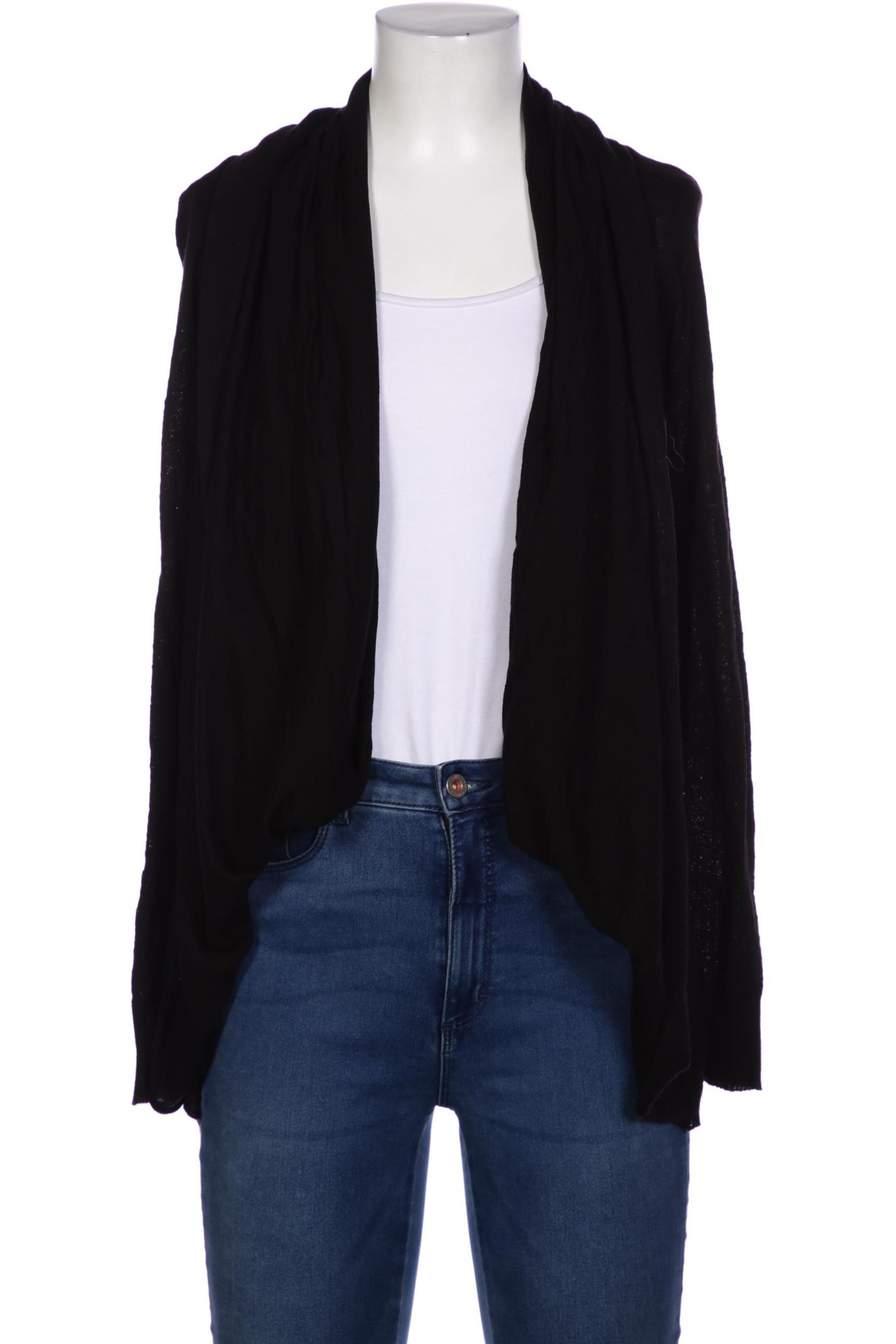 OBJECT Strickjacke XS in Schwarz: Vorderseite