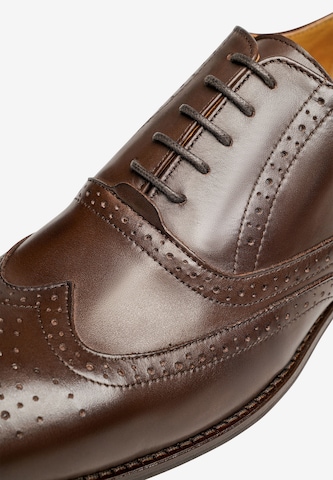 Henry Stevens Lace-Up Shoes 'Wallace FBO' in Brown