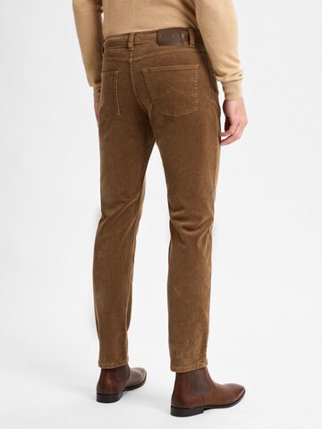 Nils Sundström Regular Pants 'Aiden' in Brown