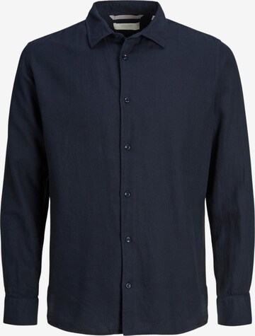 Coupe regular Chemise 'Layne' JACK & JONES en bleu : devant