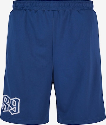 Karl Kani Regular Pants in Blue: front