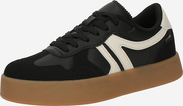 POSH by Poelman - Zapatillas deportivas bajas 'Juna' en negro: frente