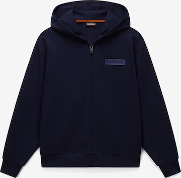 mėlyna NAPAPIJRI Megztinis be užsegimo: priekis