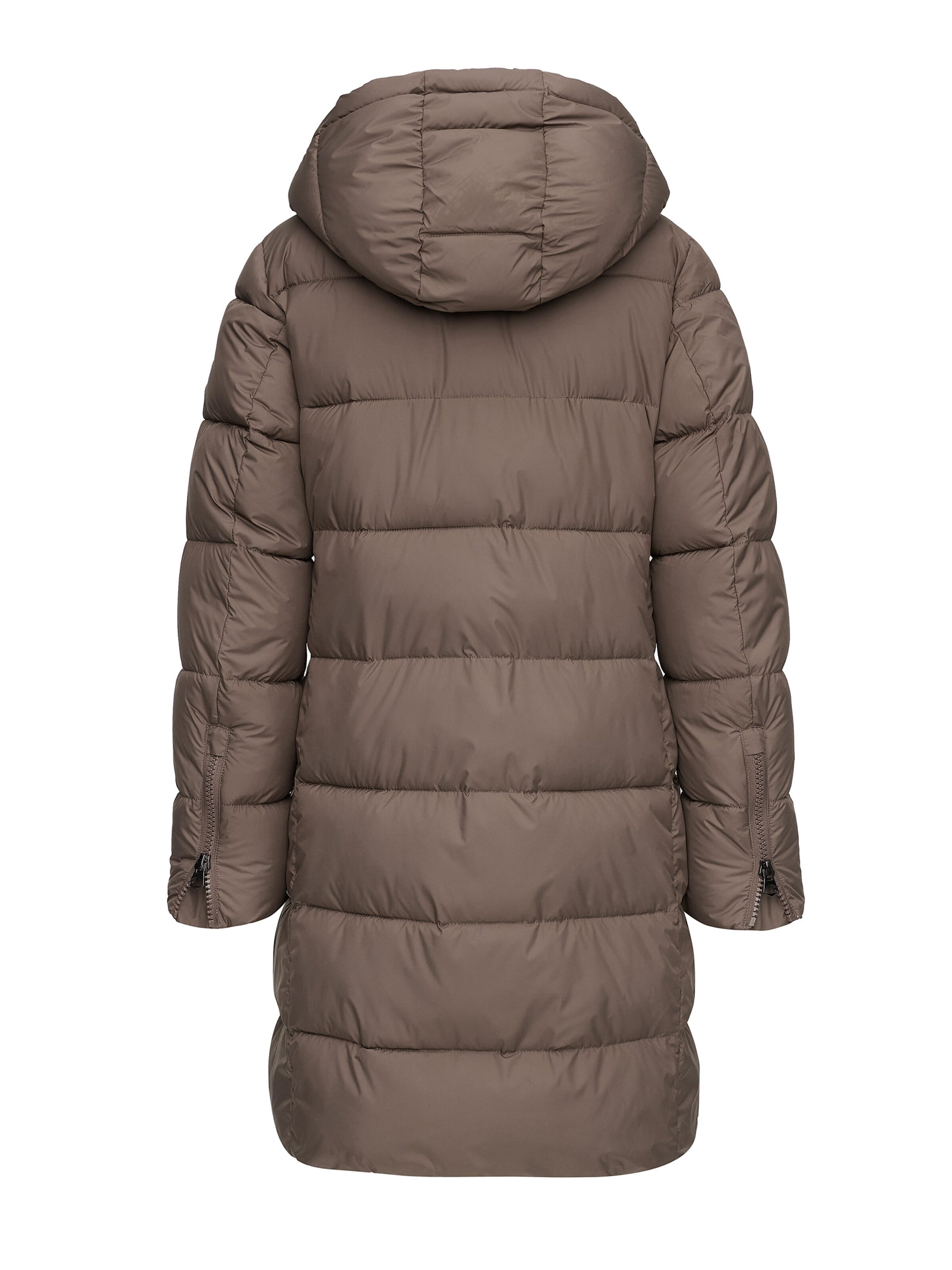 MANISA Winterparka 'Steppmantel'‌‌‌‌‌‌‌‌ in Braun