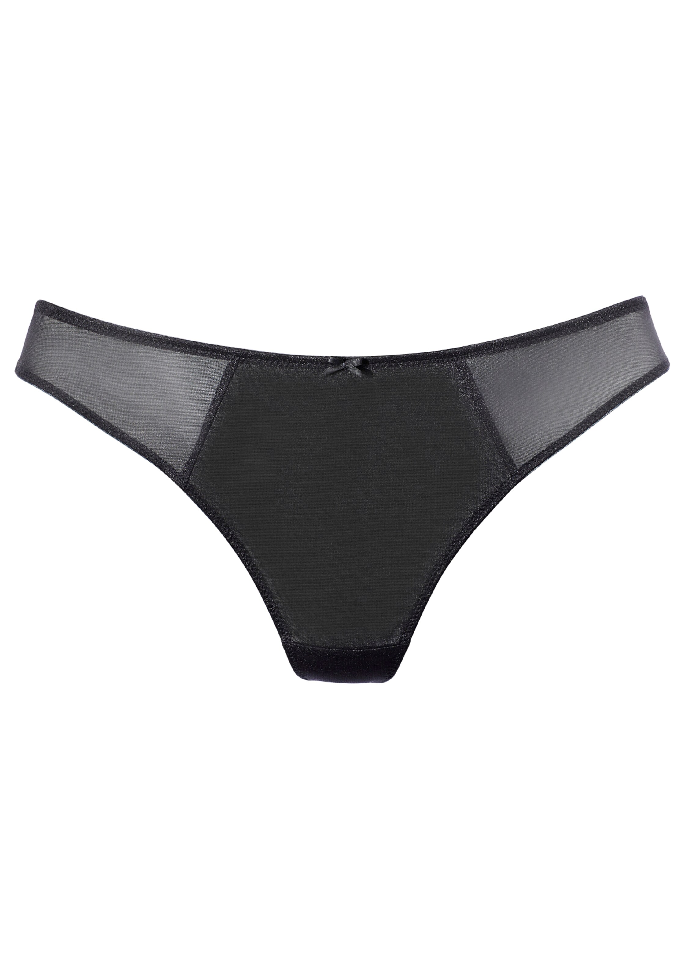 melns LASCANA Stringu biksītes: no priekšpuses