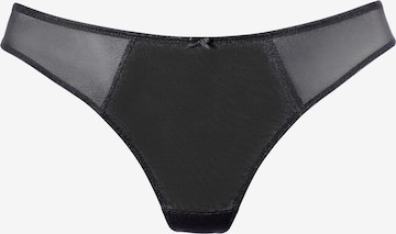 LASCANA String in Black: front