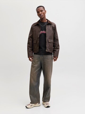 JACK & JONES Shirt 'JORNANTUCKET' in Zwart