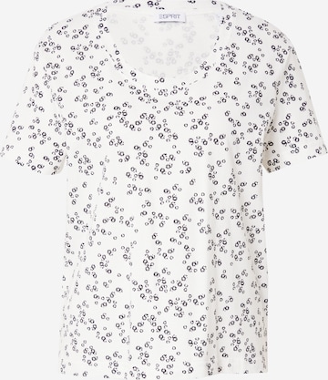 ESPRIT - Camiseta en blanco: frente