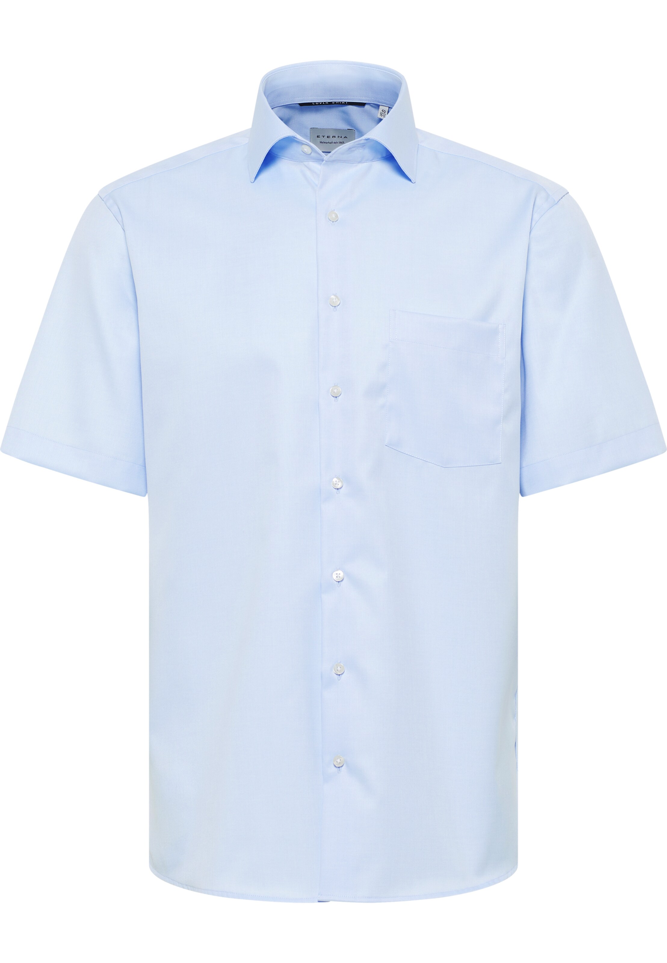 ETERNA Overhemd in Blauw: voorkant