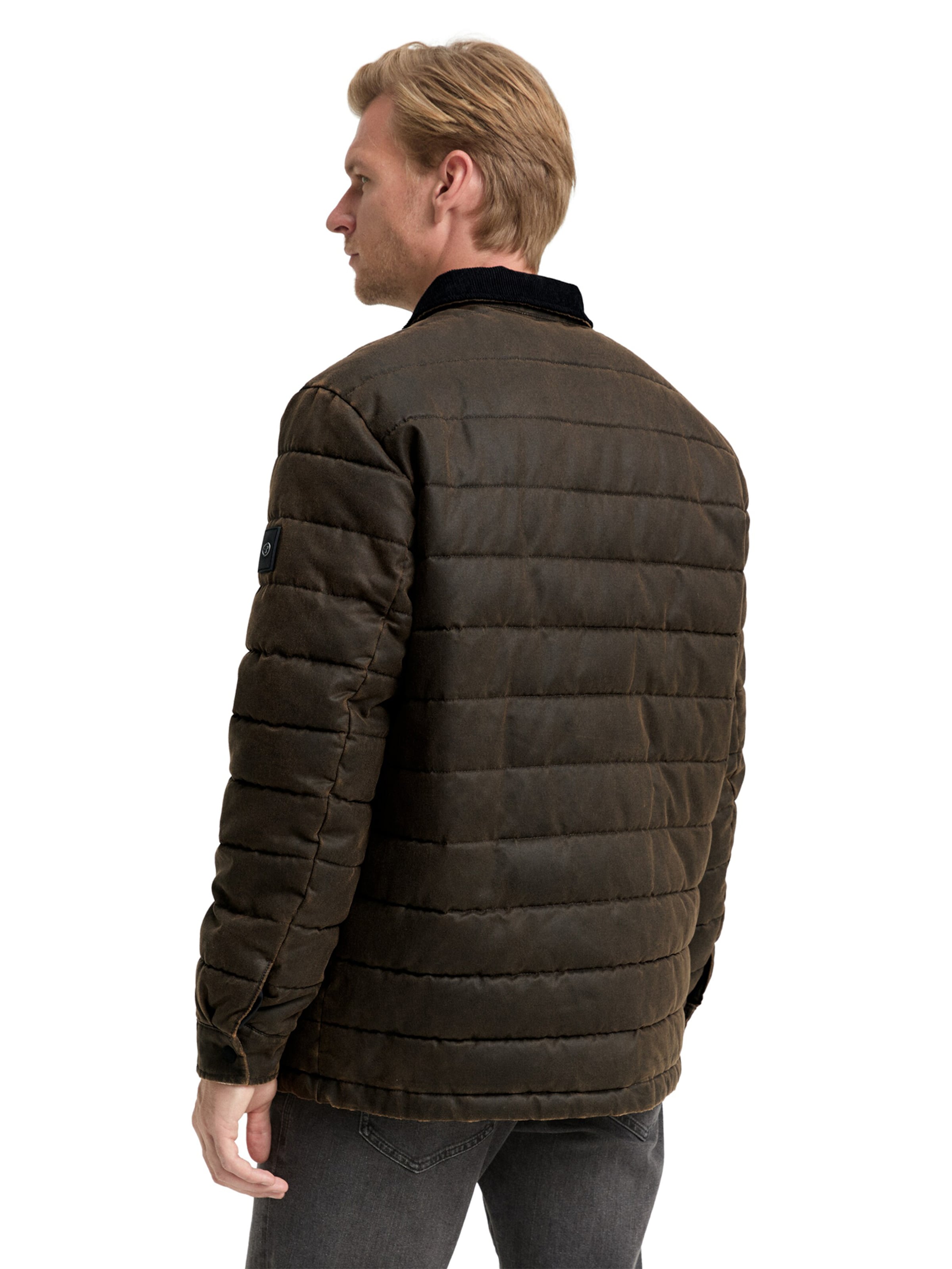 TOM TAILOR Between-Season Jacket in Brown