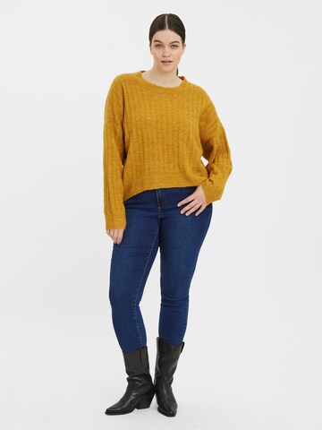 Vero Moda Curve Sweater in Yellow