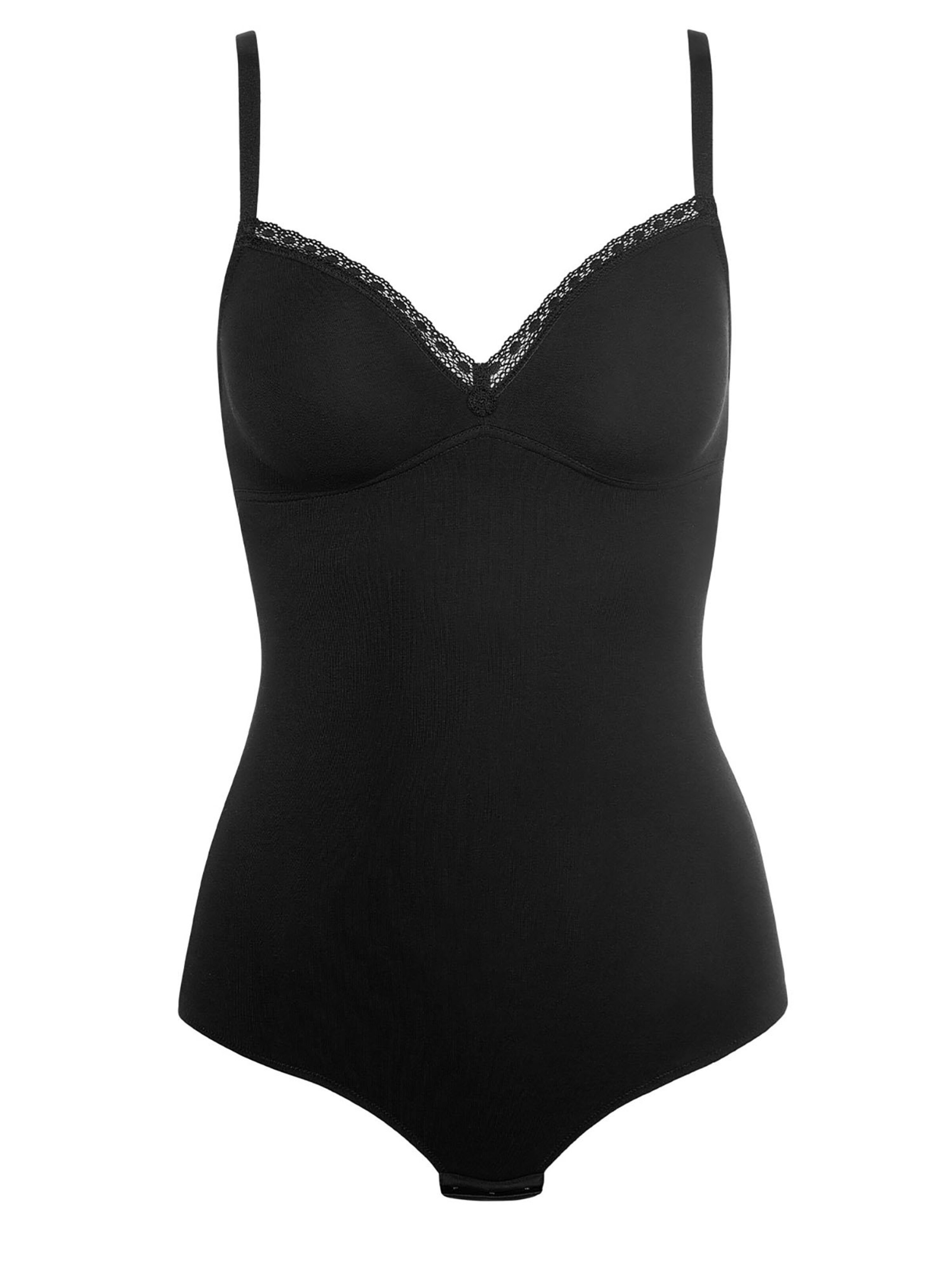 Lisca Body 'Ines'‌‌‌‌‌‌‌‌ in Schwarz: Vorderseite