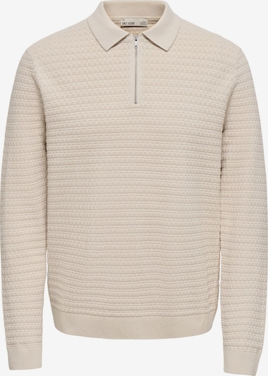 Only & Sons Pullover in S in grau, Produktansicht