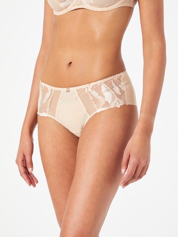 Chantelle Boyshorts in Beige: front