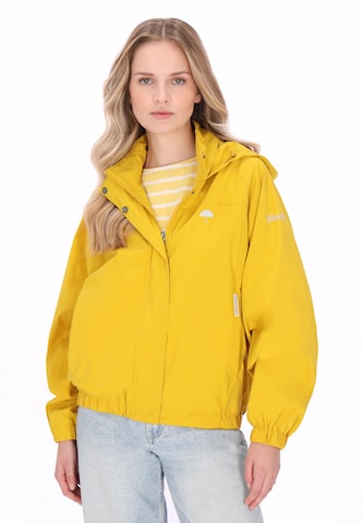 Schmuddelwedda - Casaco funcionais em amarelo: frente