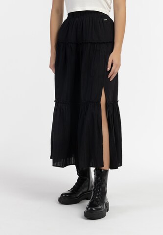 DreiMaster Vintage Skirt in Black: front