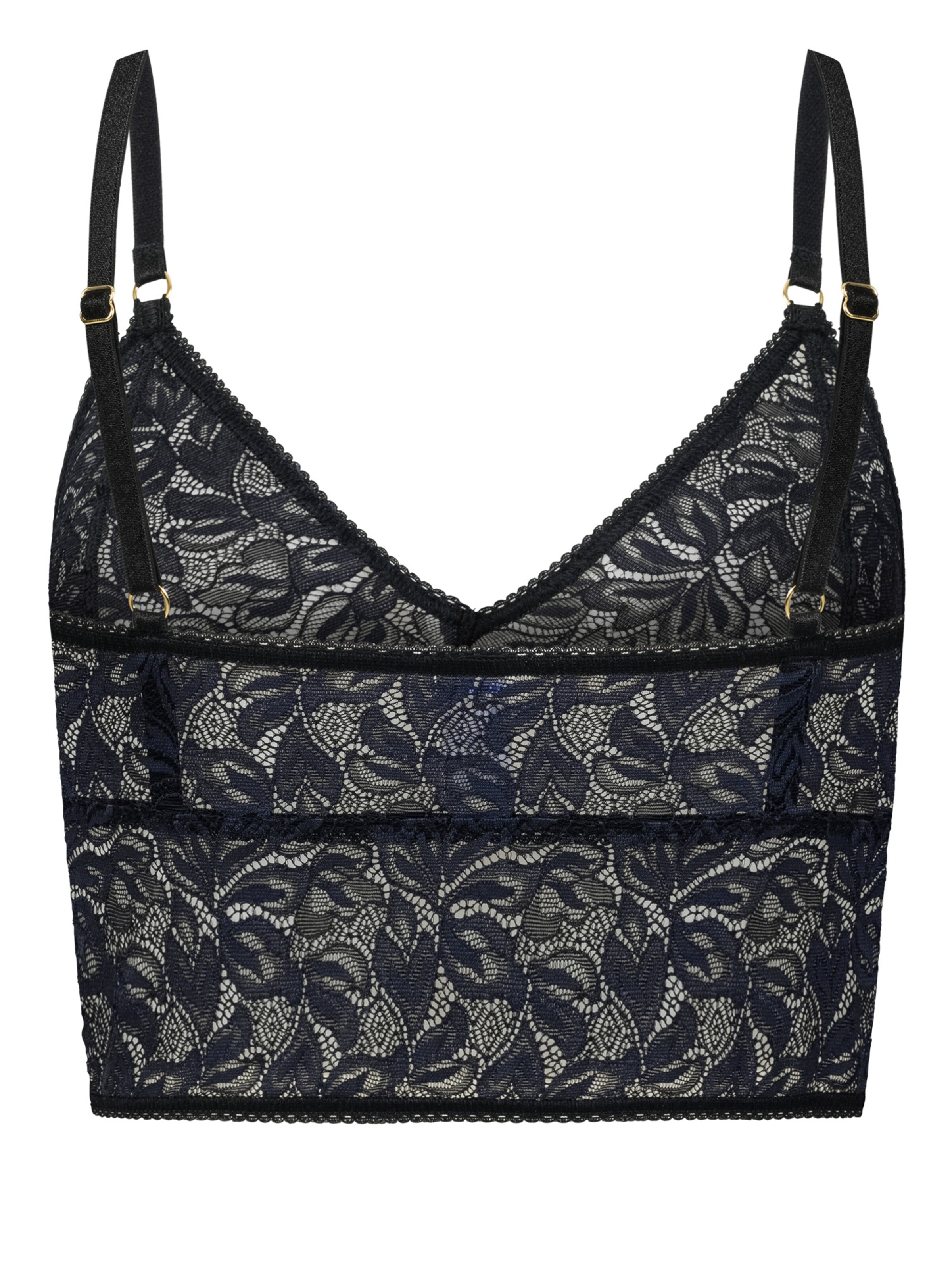 Erlich Textil Bustier BH in Zwart