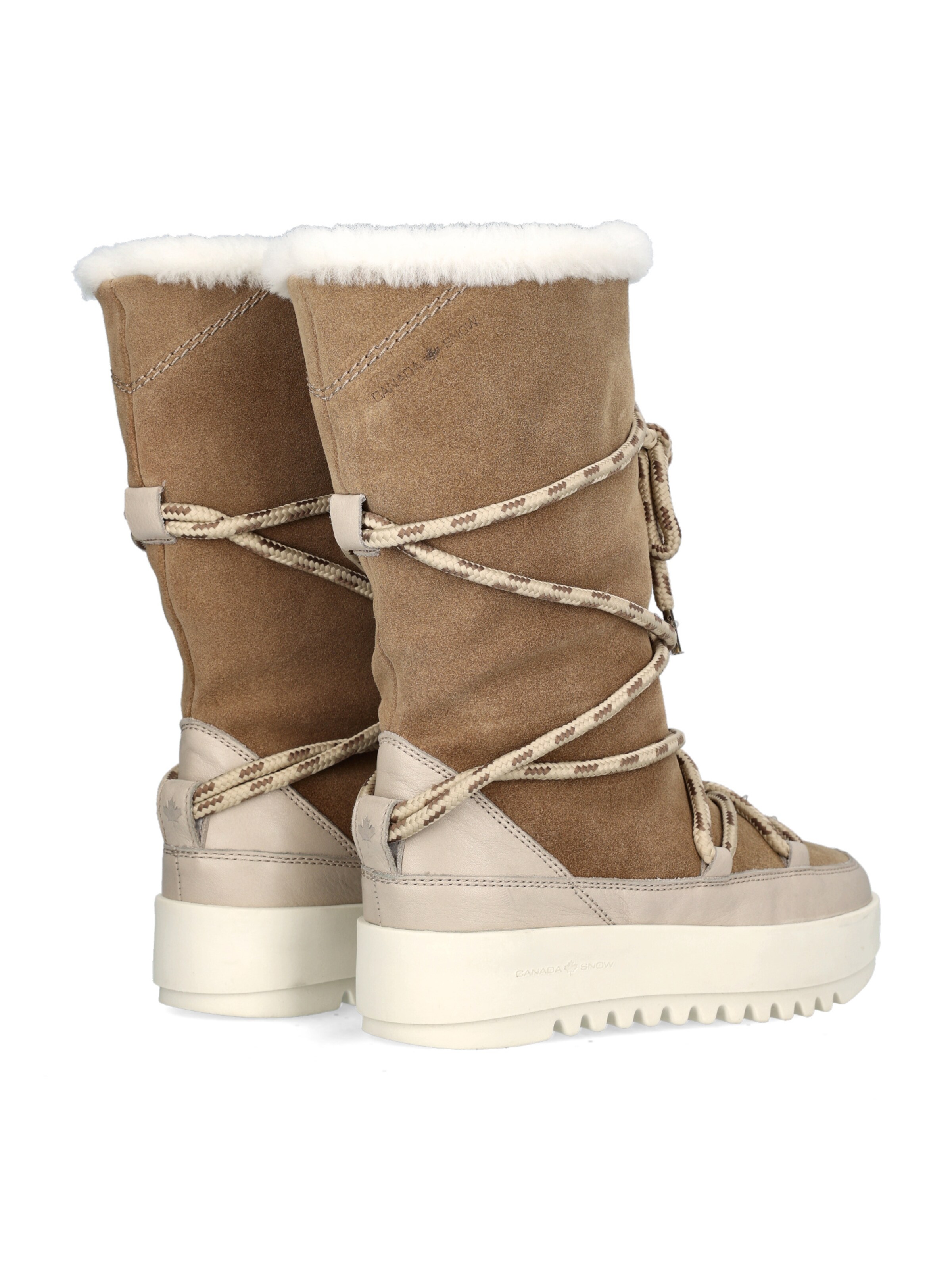 CANADA SNOW Boots 'MOUNT MARTY' in Beige