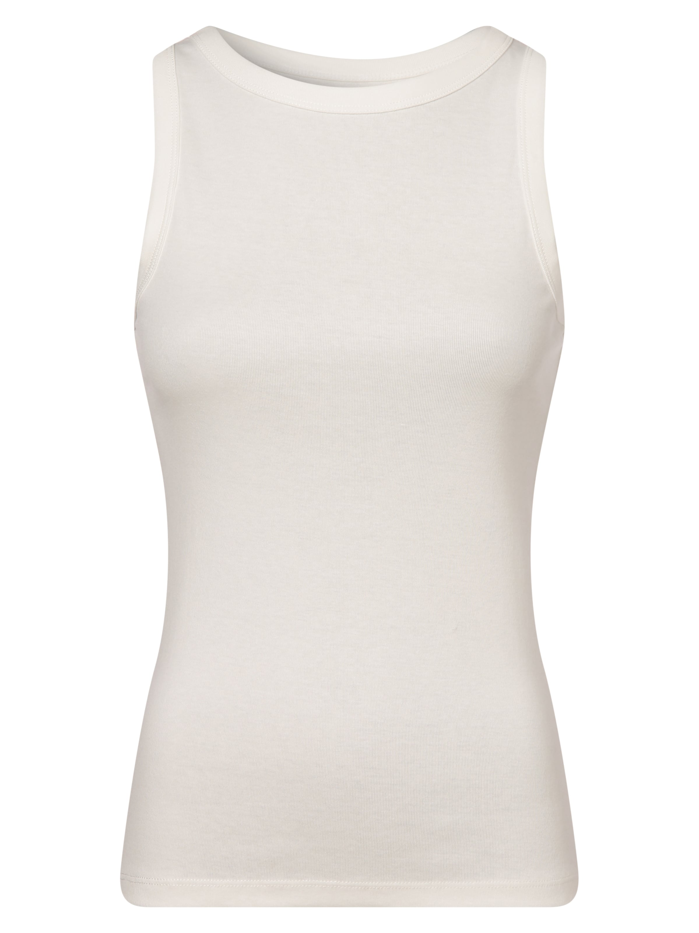 Marie Lund Top in Beige: front