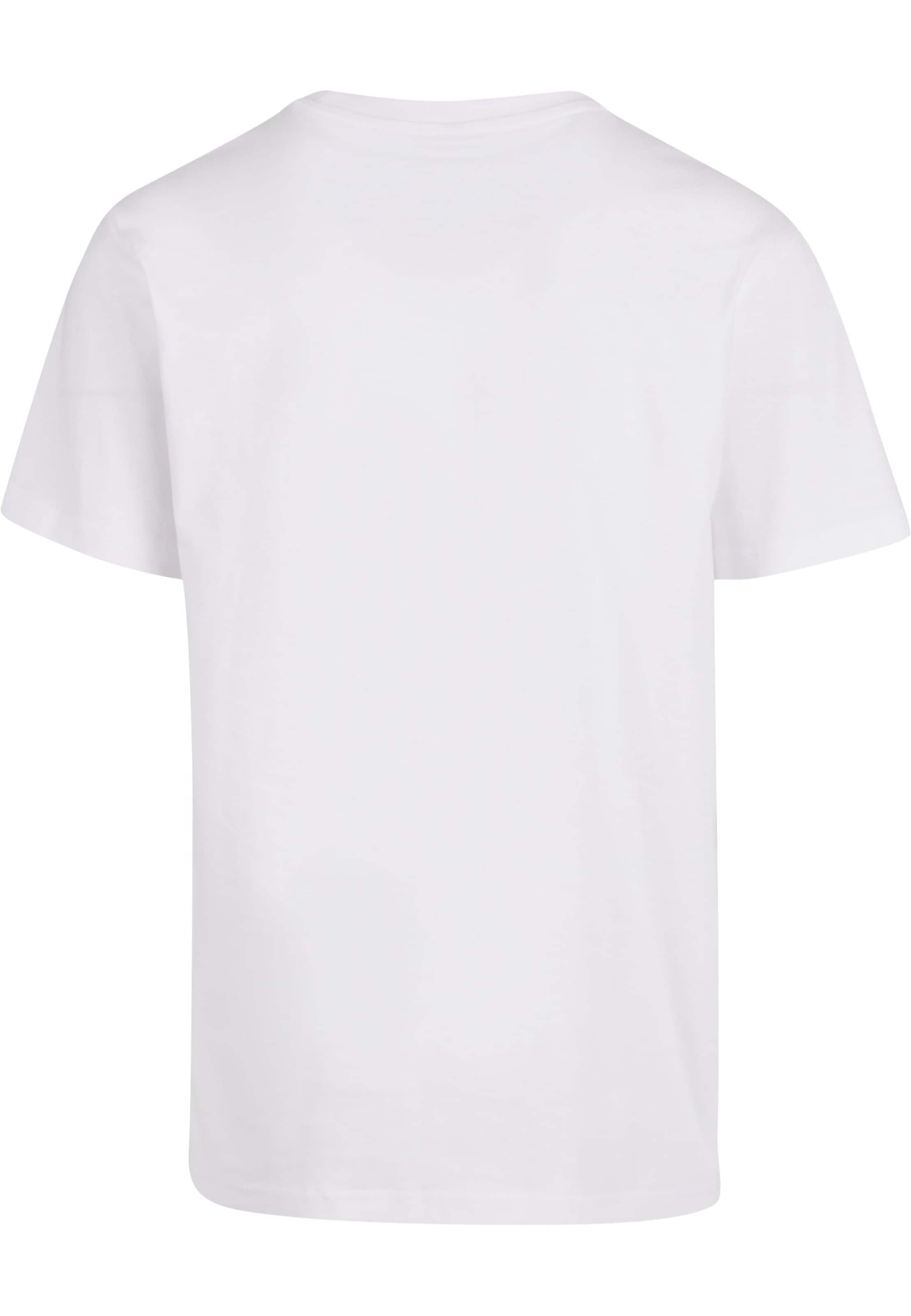 Mister Tee Shirt 'Good Vibes Drink' in Wit