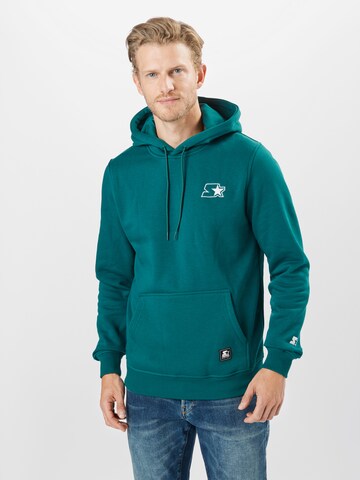 Starter Black Label Regular fit Sweatshirt in Groen: voorkant
