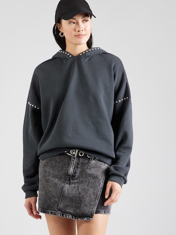 ABOUT YOU Sweatshirt 'Mira' in Grey: front