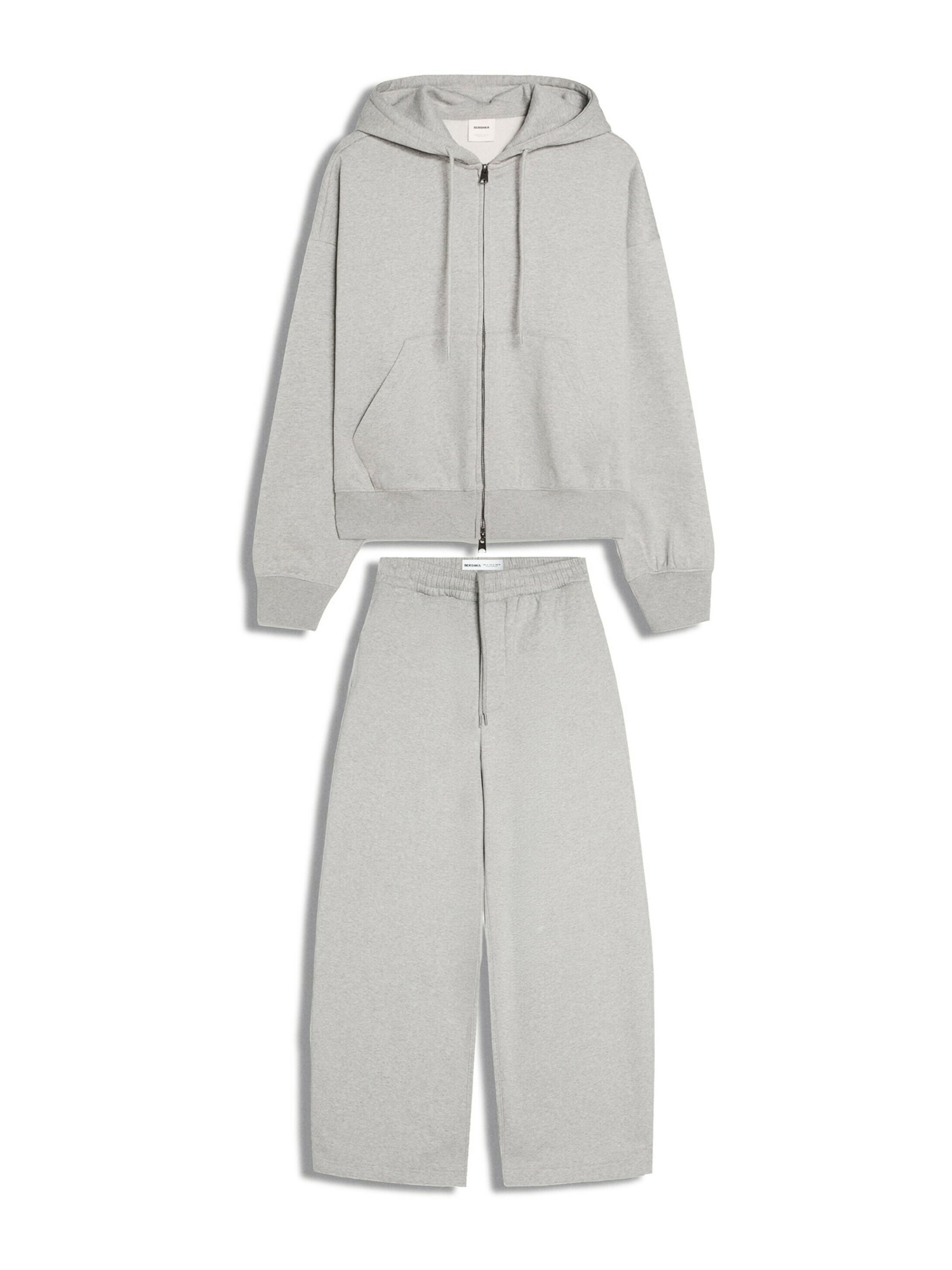 Bershka Jogging ruhák - szürke: elől