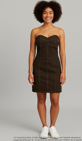 ESCADA Kleid S in Braun: Vorderseite