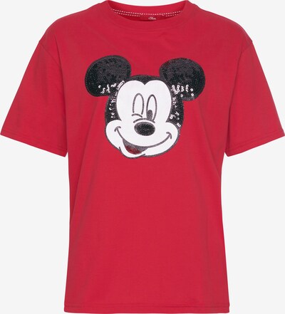 s.Oliver T-Shirt in rot / schwarz / weiß, Produktansicht