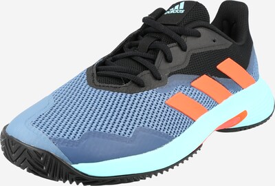 ADIDAS PERFORMANCE Sports shoe 'CourtJam Control' in Light blue / Orange / Black, Item view
