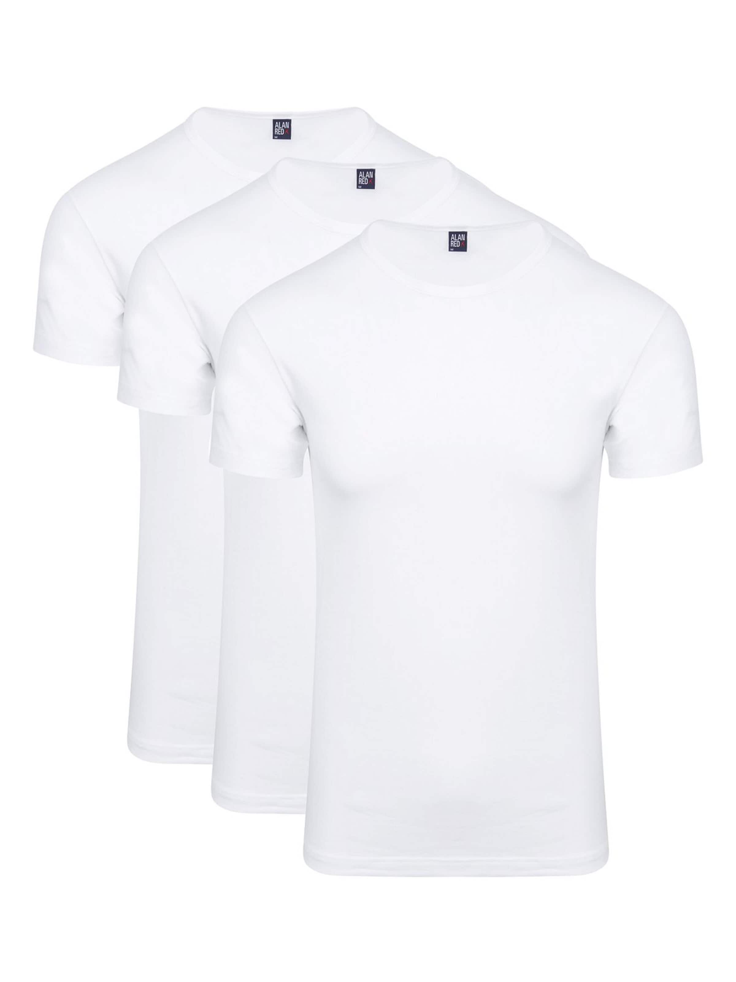 alan red Shirt 'Ottawa' in White: front