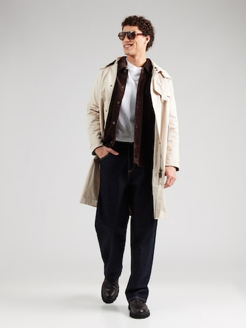 GAP Regular Fit Jacke in Braun