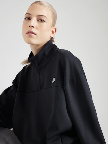 new balance - Sweatshirt de desporto em preto