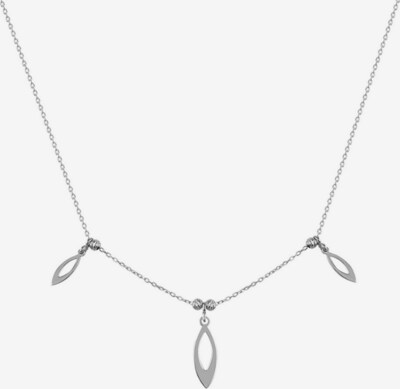 Dkeniz Ketting 'Blatt' in de kleur Zilver, Productweergave