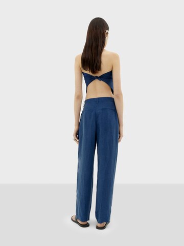Loosefit Pantalon ' CIRILA ' Thinking MU en bleu