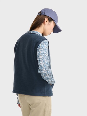 Gilet AIGLE en bleu : derrière
